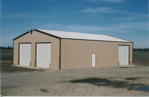 30x36 steel garage kit Simpson Steel Building Company 3036/16
