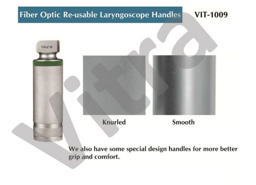 Fiber Optic Re-Usable Laryngoscope Mini Handles