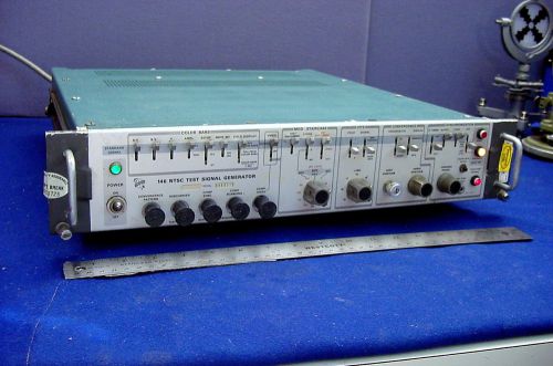 Good used working tektronix 146 ntsc test signal generator w/cd copy of manual for sale