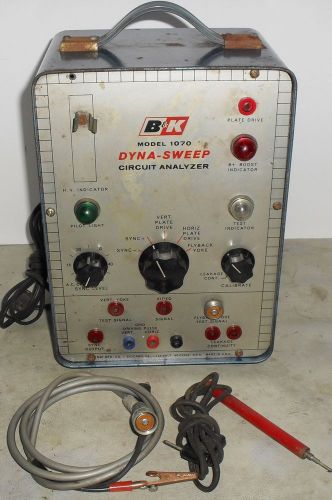 Vtg B &amp; K Model 1070 Dyna-Sweep Circuit Analyzer TV HAM Radio Test Equipment