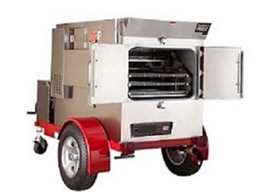Southern Pride SPX-300-MOBILE 7&#039; Flush Mount Trailer Package Mobile Smoker Oven