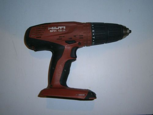 Hilti SFH 18-A Cordless Hammer Drill ( Used )