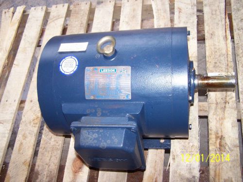 20 hp leeson motor brand new 3600 rpm 254t frame 208/240/480 volt 4 pole new new for sale