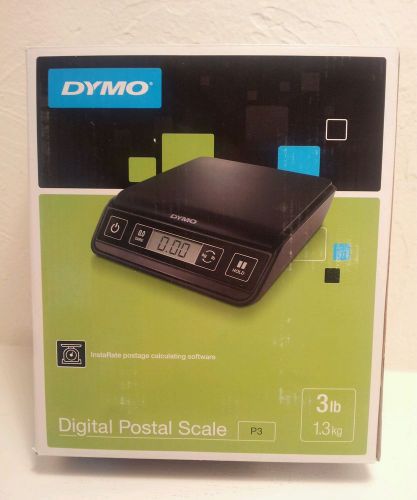 Dymo Digital Postal Scale P3 3 Lb! Tested! Works!