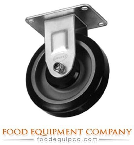 Win-holt 7418 Rigid Plate Caster 4&#034; Polyurethane Wheel 275 lbs Capacity