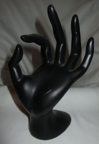 Hand Shaped Ring Holder, Jewelry Display, Black, Darice,  7 inch