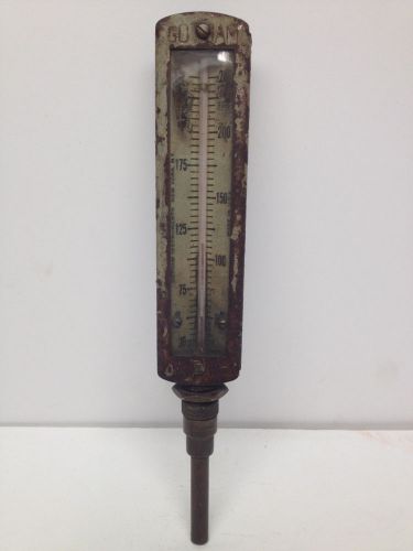 Vintage Gotham Instruments Thermometer New York NY USA Marine 30-240 {AG}