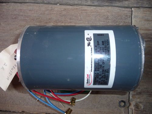 ElectroCraft Motor 1.5 HP Single Phase 3300 RPM 115V