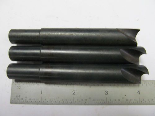 (3) American Made 9/16 Diameter Special Fishtail Ground Drills.
