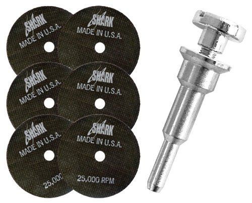Shark Welding 26-6M Shark 3-Inch by 1/32-Inch by 3/8-Inch Cut-Off Wheel with