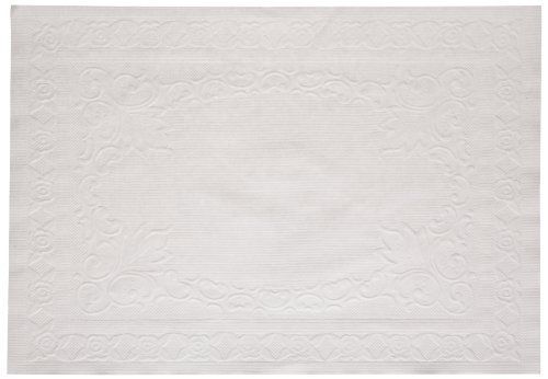 Hoffmaster 601SE1014 14&#034; Length x 10&#034; Width, White Classic Embossed Straight