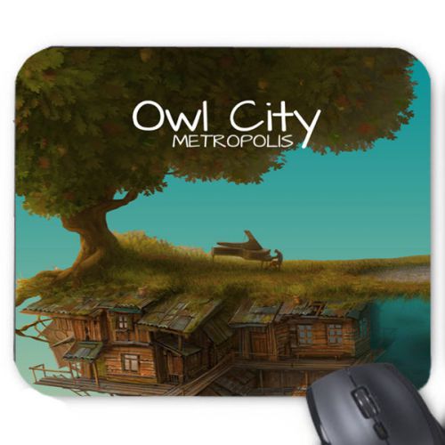 Owl city metropolis design gaming mouse pad mousepad mats for sale
