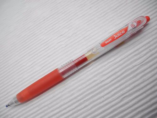 1 x  Pilot LJU-10F retractbable Juice 1.0mm gel ink/ball point pen RED(Japan)