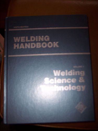 AWS welding  and science technology Vol1