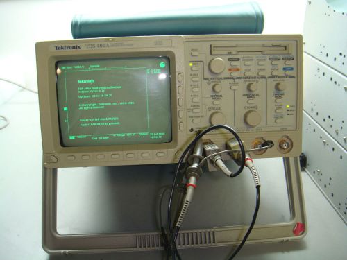 Tektronix TDS 460A 4 Channel Oscilloscope 400MHz 100MS/s 05 13 1F 1M 2F  #TQ160