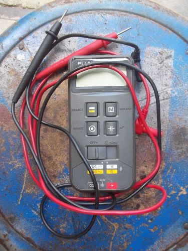 FLUKE 12 Multimeter With Probes. Tested -Very nice