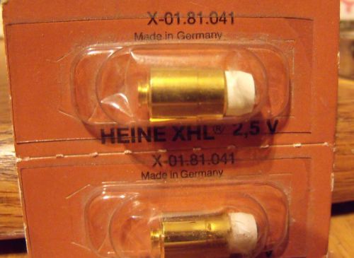 Heine Replacement Bulb 2.5 Volt Ophthalmic X-01.8.041 for Clip Lamp/Combi Lamp