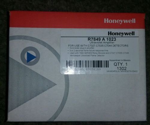 NEW!!! Honeywell R7849A1023, R7849A 1023, R7849 A 1023, ULTRAVIOLET AMPLIFIER