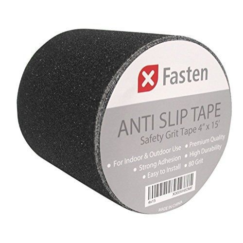 XFasten Anti Slip Tape, 4-Inch by 15-Foot Safety Track Tape