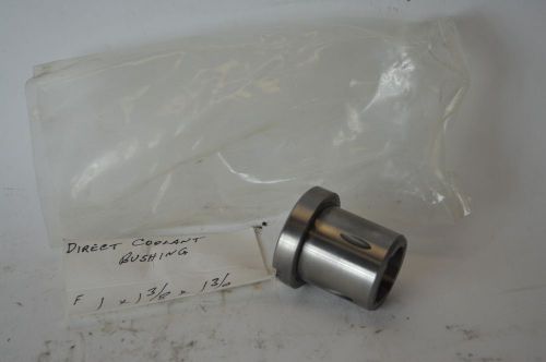 Tool holder direct coolant bushing  1&#034; x 1-3/8&#034; x 1-3/8&#034; for sale