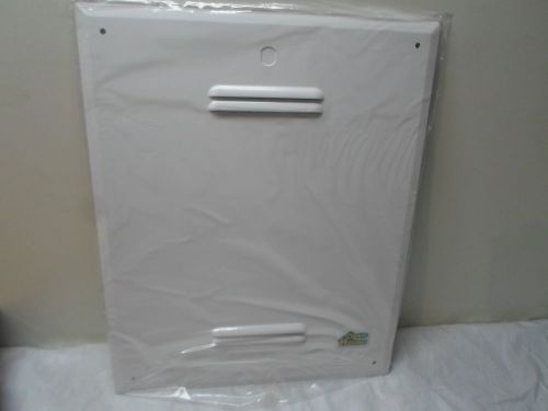 1 Case of 4 Covers: Open House HC18A 18&#034; Enclosure Cover White
