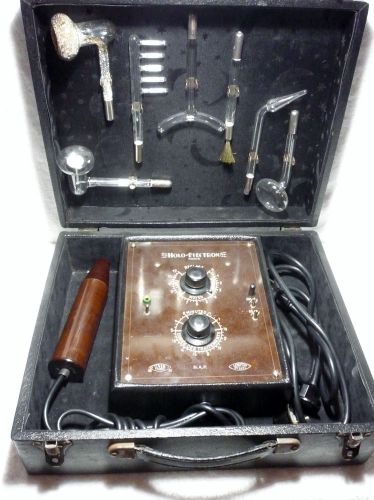 HOLO ELECTRON ELECTROCUTION KIT MACHINE 1930&#039;S SCIENCE LAB QUACK BOX VIOLET RAY