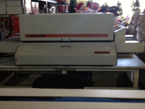 Heller 988c reflow oven w/operating system and rolling table for sale