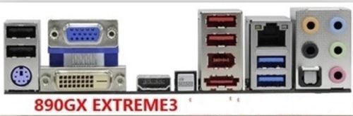 I/O IO Shield BLENDE ASRock 880G EXTREME3 890GX EXTREME3 #G510 XH