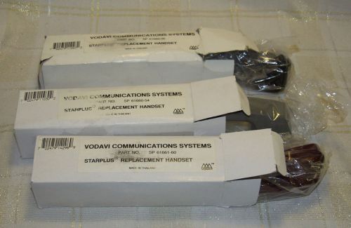 Lot of (3) NEW Vodavi Starplus Phone Handsets