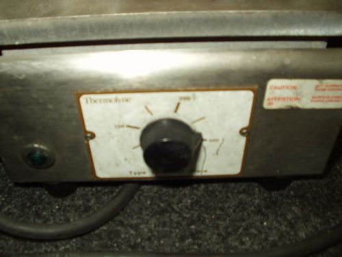 Thermolyne Type Hot Plate-Model HPA1915B- 120 Volts 6.2 Amps-750 Watts