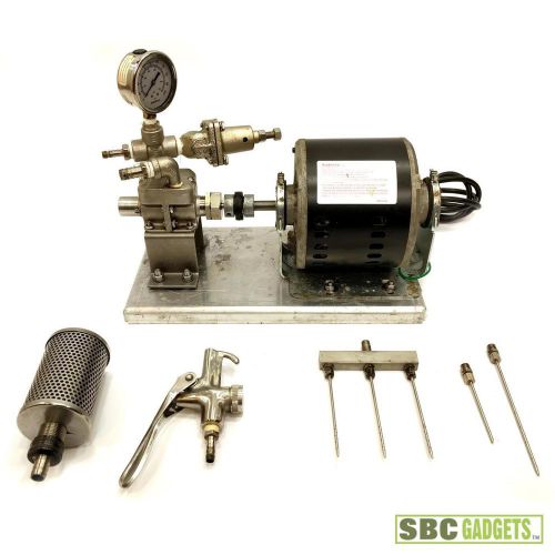 Electric heavy duty brine pump meat injector - 1/3 hp ac motor for sale