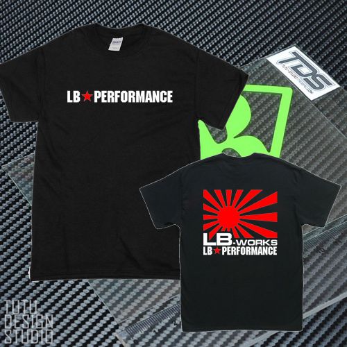 Liberty Walk LB Works LB Performance Official Limited T-Shirts Black