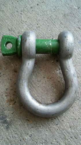 Holland  clevis screw pin shackle - wll 8.5 ton x 1&#034; bolt for sale