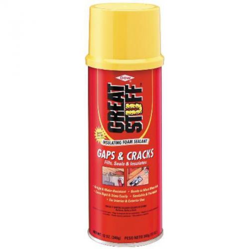 Minimum Expanding Foam Sealant 12 Oz. DOW CHEMICAL CO Expanding Foam 157901