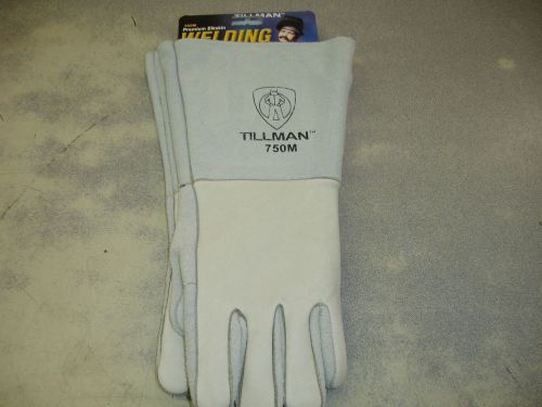 TILLMAN 750M Premium Gloves Medium  Elkskin Welding Gloves