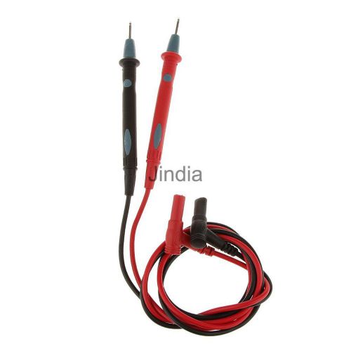 Set of multimelter probe current pen lead wire black and red universal for sale