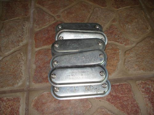 Crouse Hinds Conduit Body Covers Condultes (1&#034;) 10 Each Electrical Industrial
