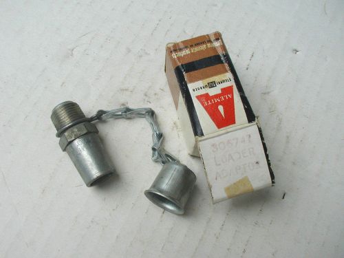 NOS New Old Stock In Box Alemite Grease Gun 306741 Loader Adapter Coupler 3/8 PT