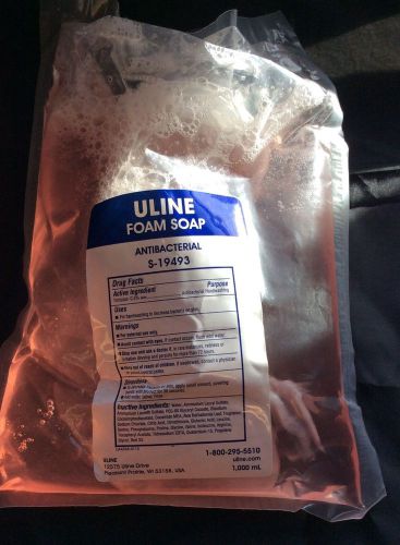 ULINE Foaming Antibacterial Soap S-19493 for use in H-3905 Soap Dispenser