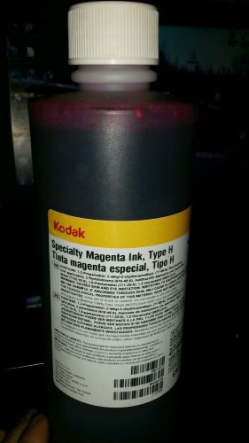Kodak specialty magenta ink type h - 1 liter  cat 160 0345 cin no. 10071577 for sale