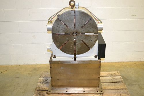 Troyke DL-20-B 20&#034; Vertical Rotary Table for CNC with Stand