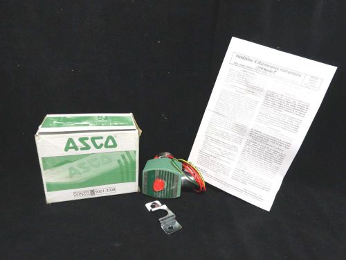 Asco redhat * 1/4&#034; solenoid valve * pn: 8320g200 * 100 psi *  new in the box for sale