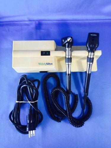 WELCH ALLYN 767 WALL MOUNT TRANSFORMER WITH HEADS AND CABLE CORD