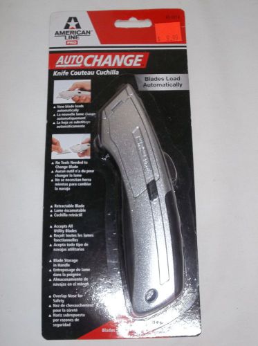 American Line Pro Auto Change Utility Knife, #65-0214