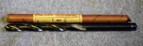 Cleveland twist drill bit cle-forge no. 950 high speed straight shank 7/16 for sale