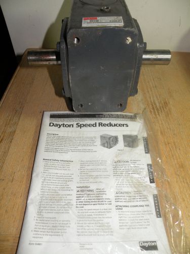 Dayton 4RP35 Speed Reducer 60:1 Input 5HP Output Torque 663 lb. in.