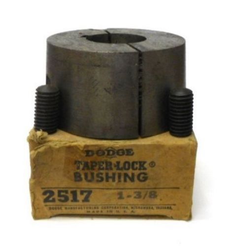 Dodge taper lock bushing 2517, 1 3/8&#034; bore for sale