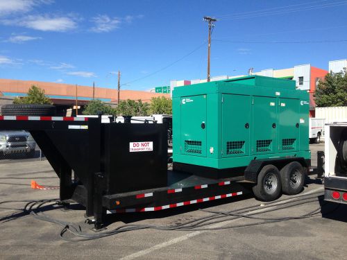 New cummins 300dqhab 270kw prime rated mobile diesel generator gooseneck trailer for sale