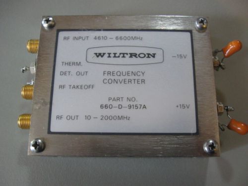 Wiltron Model 660-D-9157A Frequency Converter