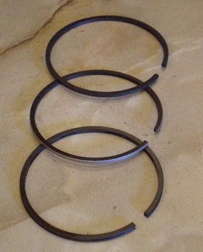 Brand new set of bsa m20 m21 piston ring set +040 size for sale